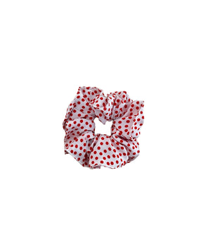 SCRUNCHIE CH LUNARES ROJOS