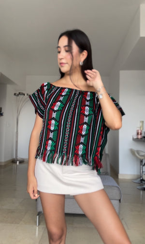 BLUSA TRICOLOR